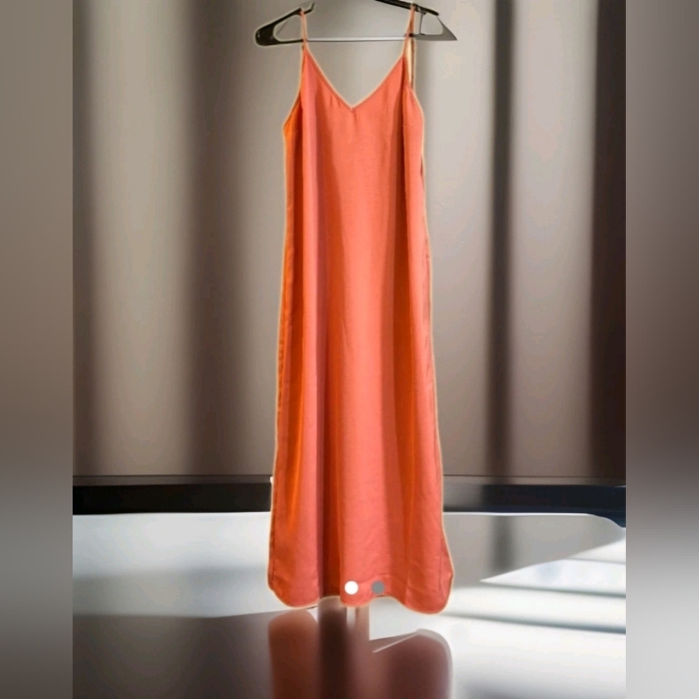Pre-loved A New Day Slip Dress With Side Split Sz Sm